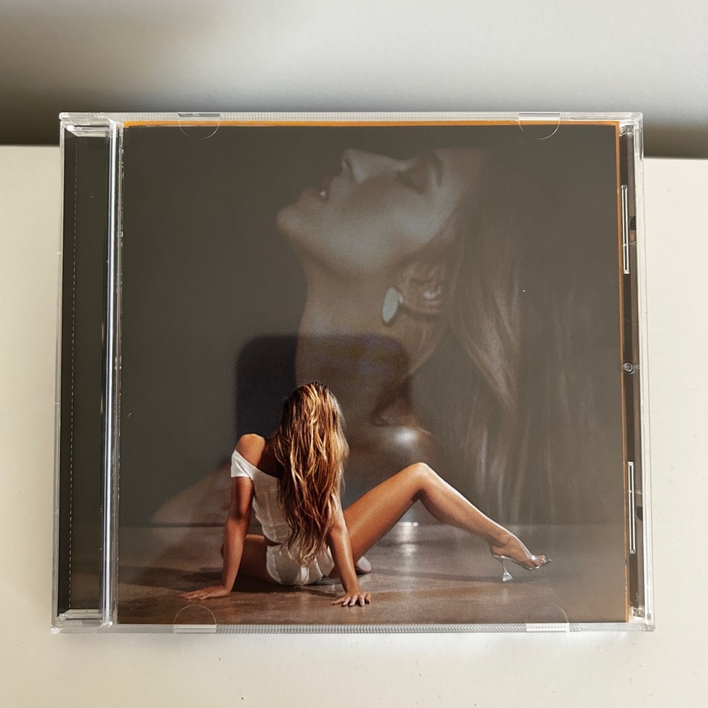 Tate McRae signed cd insert